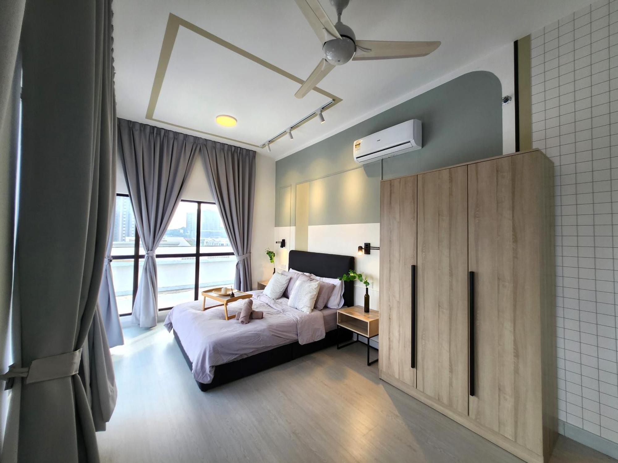 Taman Equine Comfy Studio#Greenery View#4 Pax#Aeon Mall Seri Kembangan Zewnętrze zdjęcie
