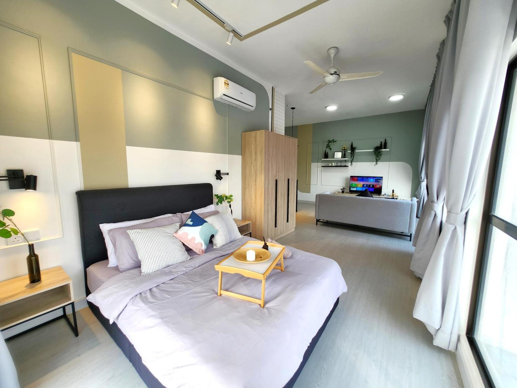 Taman Equine Comfy Studio#Greenery View#4 Pax#Aeon Mall Seri Kembangan Zewnętrze zdjęcie